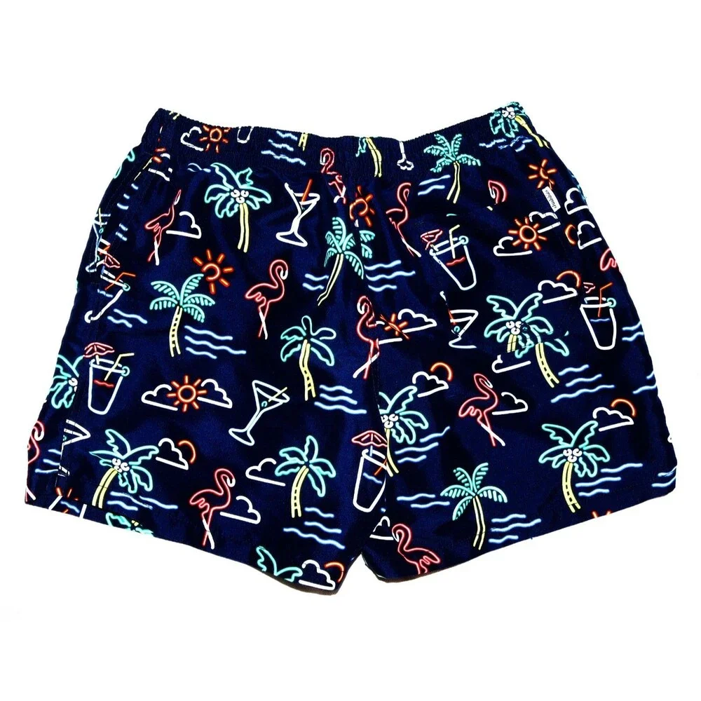 Chubbies Men's Neon Lights Print Board Shorts Swim Surf Trunks Size‎ XL